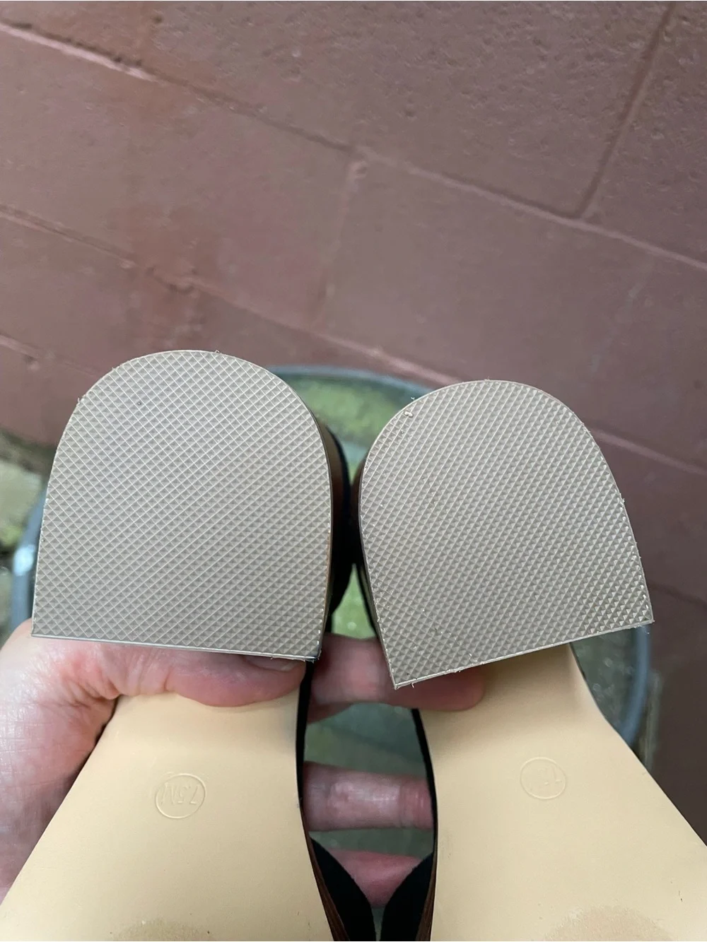 New House Of Harlow 1960 Platform Block Heel Ankle Strap Shoes Size 7.5